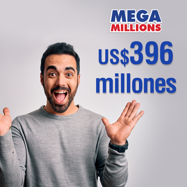 Con MEGA MILLIONS- Puedes Llevarte US$396 millones con The Lotter