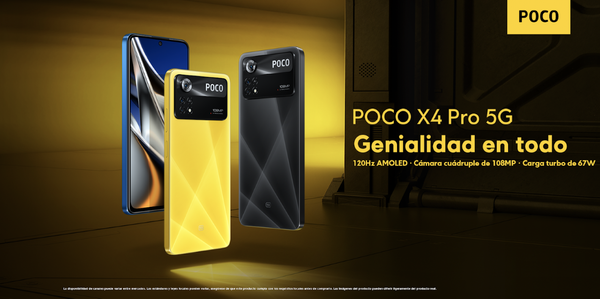 El POCO X4 Pro 5G llega a México de forma oficial