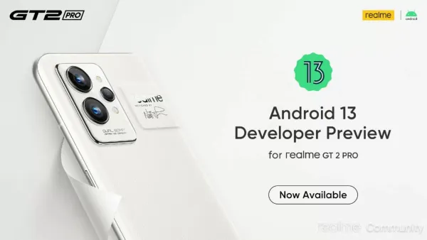 Realme GT2 Pro será de los primeros dispositivos en testear Android 13 Beta 1