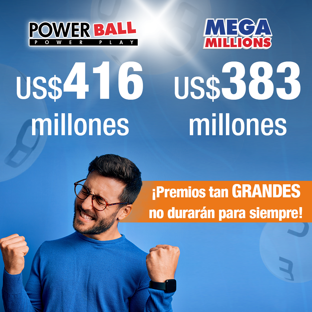 US Powerball - Llévate $416 millones con The Lotter