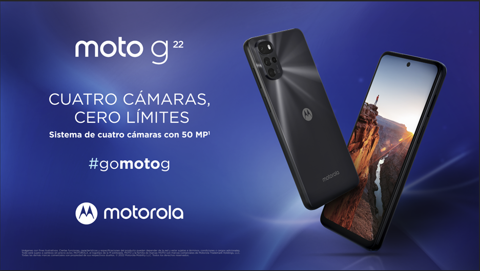 Motorola lanza el Moto G 22 en México de forma oficial