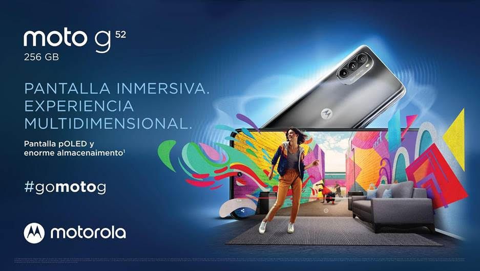 Motorola lanza el Moto G52 en México