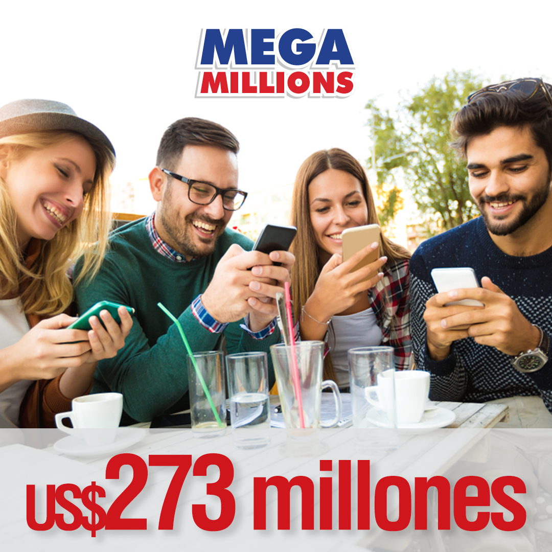 Con MEGA MILLIONS puedes Llevarte US$273 millones con The Lotter