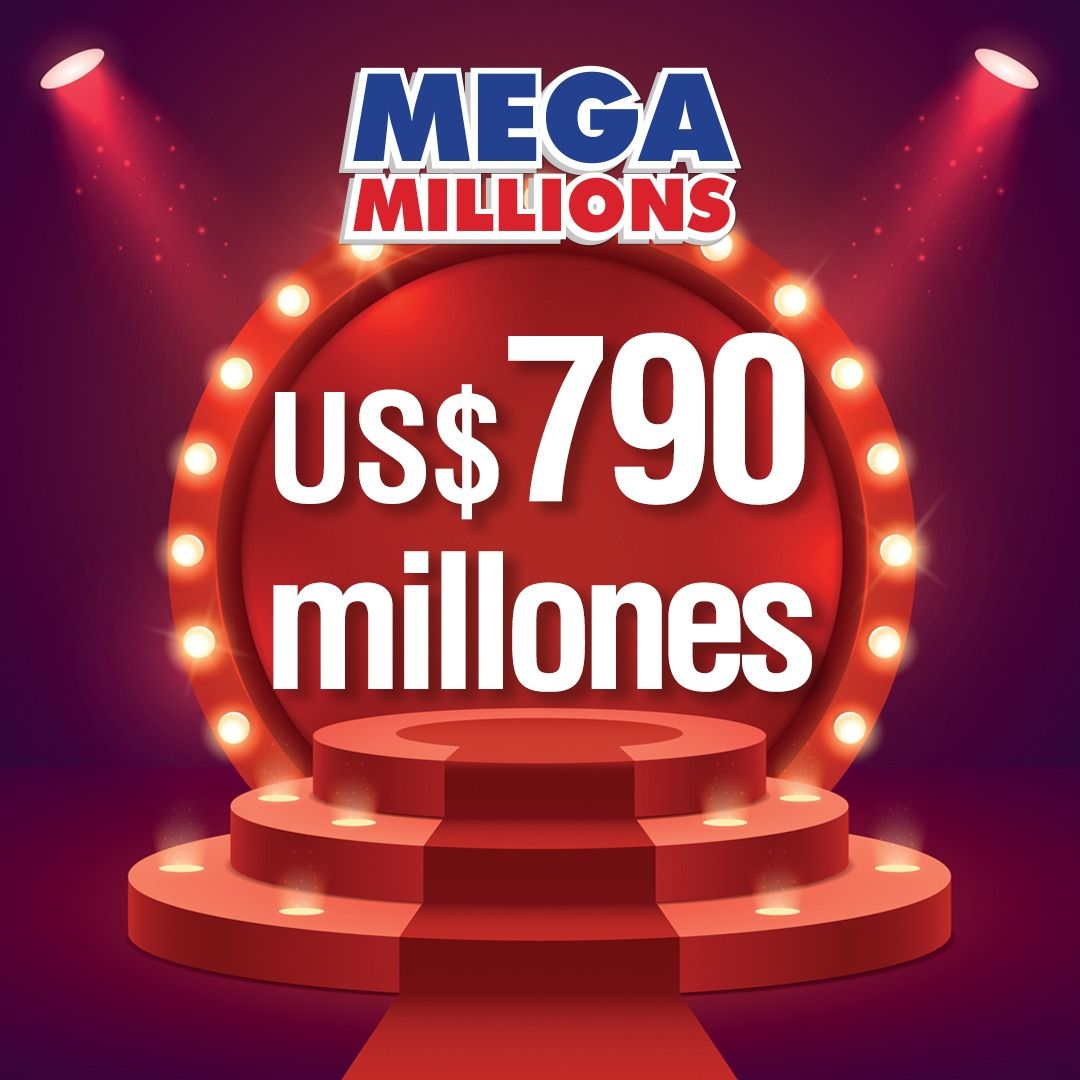 Con MEGA MILLIONS puedes Llevarte US $790 millones con The Lotter