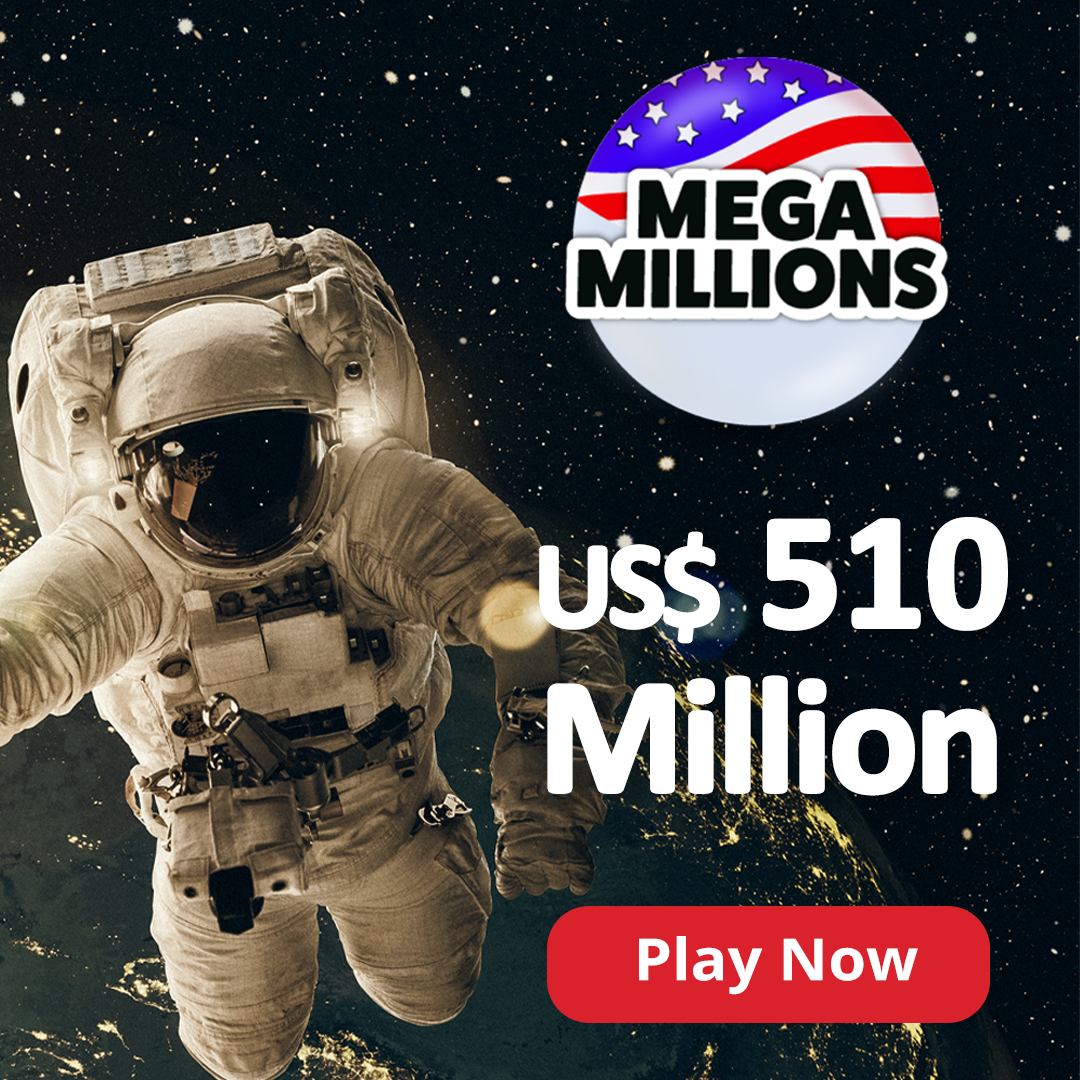 Con MEGA MILLIONS puedes Llevarte US $510 millones con The Lotter